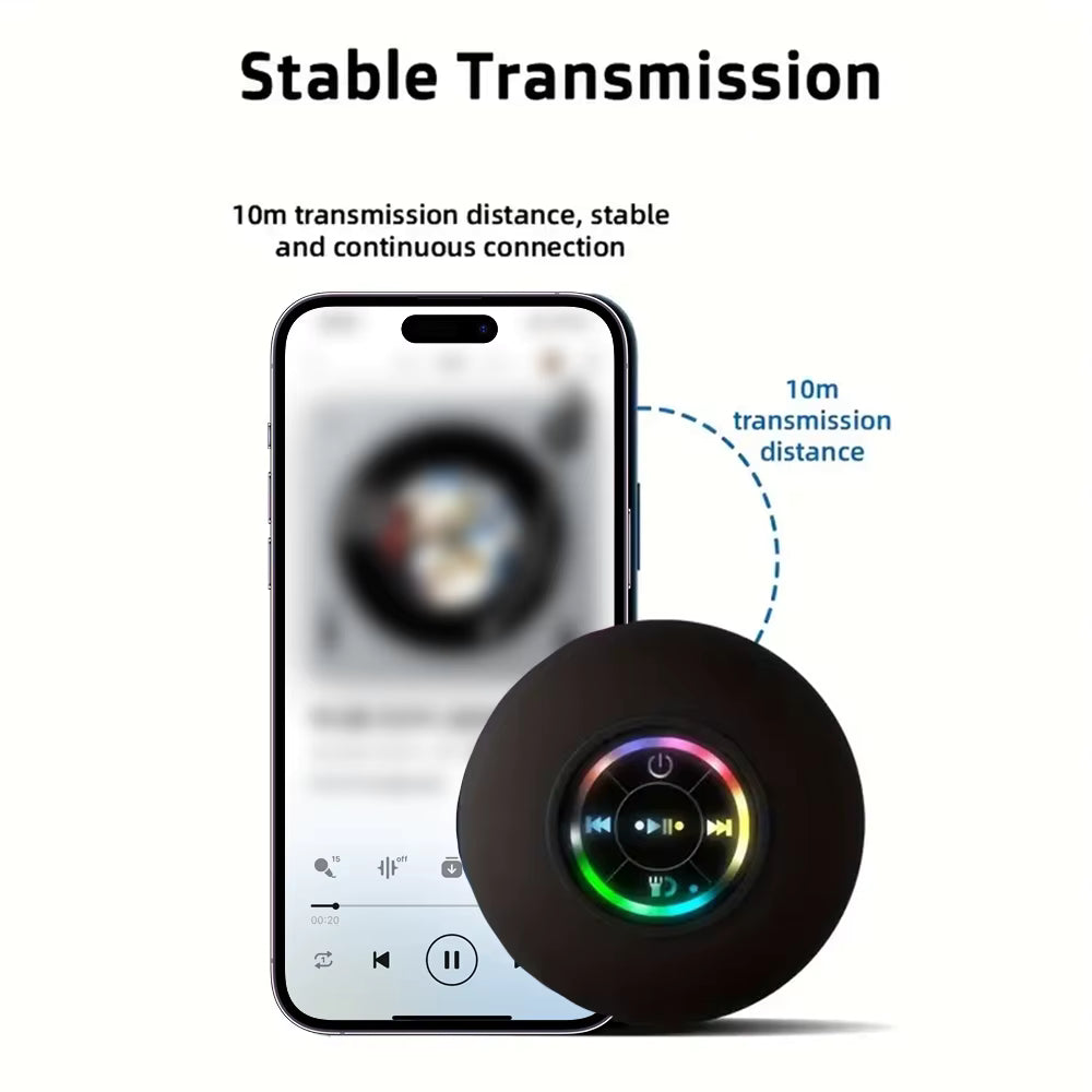 WaveSound™ Portable Waterproof Bluetooth Speaker