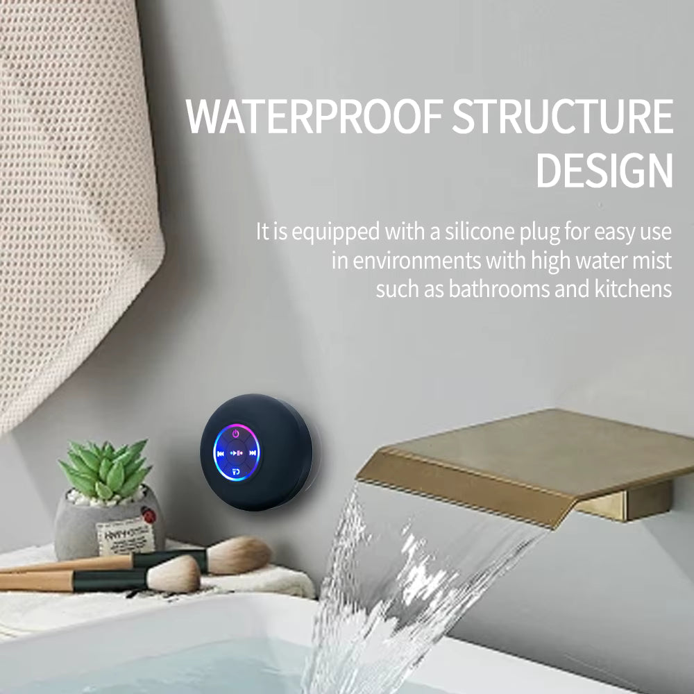 WaveSound™ Portable Waterproof Bluetooth Speaker