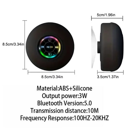 WaveSound™ Portable Waterproof Bluetooth Speaker