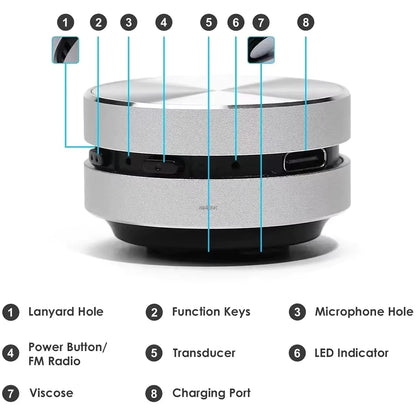 WaveSound™ Bone Conduction Bluetooth Speaker